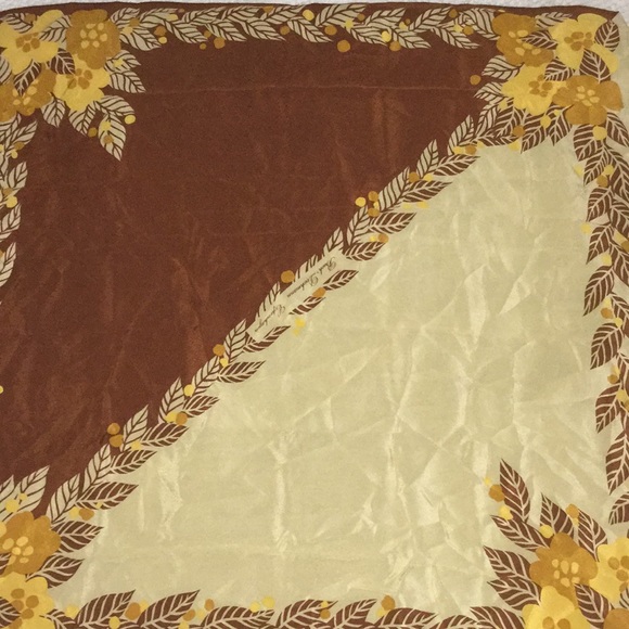 Vintage Accessories - VTG • Chiffon Scarf •